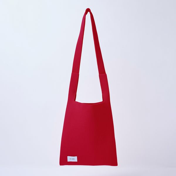 KORE/ニットバッグSquare L 無地